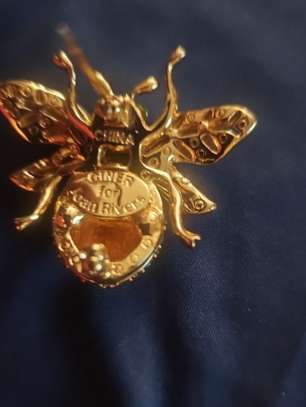 CINER for Joan Rivers Colorful Pave Bee Brooch Pin - Picture 16 of 16